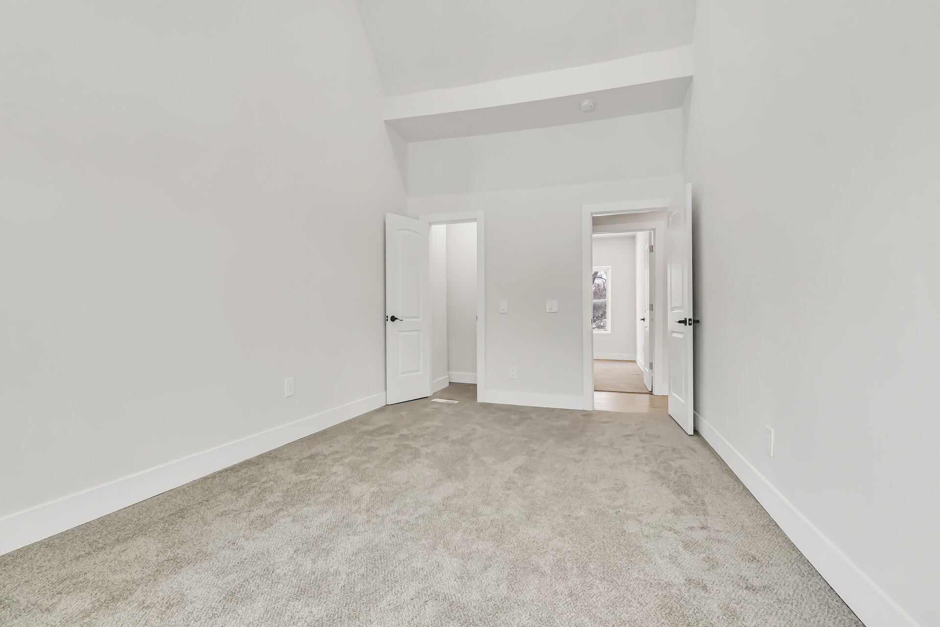 Bedroom 2 doorway and closet